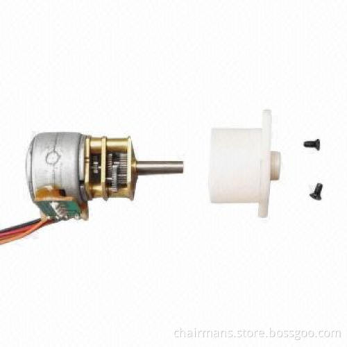 5V DC 2-phase 4-wire Gear Stepper/Full Metal Gear Reduction Step Motor, 12Ω Phase Resistance
